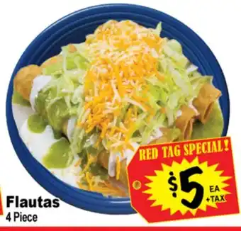 Superior Grocers Flautas offer