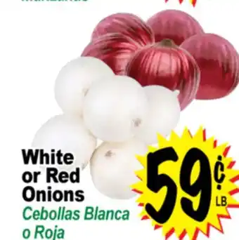 Superior Grocers White or Red Onions offer
