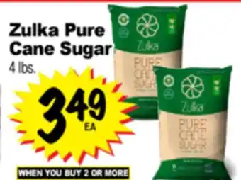 Superior Grocers Zulka Pure Cane Sugar offer