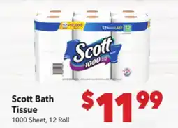 Vallarta Supermarkets Scott Bath Tissue offer