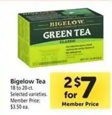 Safeway Bigelow Tea offer