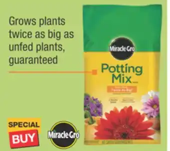 The Home Depot MIRACLE-GRO 25 qt. Potting Mix offer