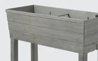 The Home Depot 13'x15' Driftwood Resin Elevated Garden Bed offer