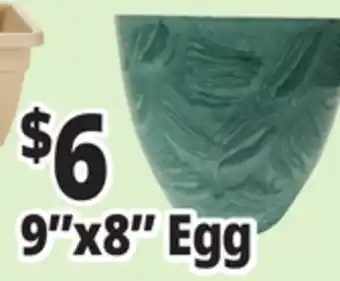 Ocean State Job Lot 9x8 Egg offer