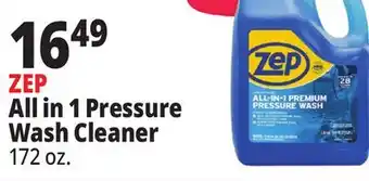 Ocean State Job Lot ZEP All in 1 Pressure Wash Cleaner offer