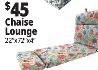 Ocean State Job Lot Chaise Lounge offer
