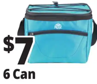 Ocean State Job Lot 6 Can Insulated Nylon Coolers offer