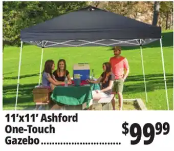Ocean State Job Lot 11'x11' Ashford One-Touch Gazebo offer