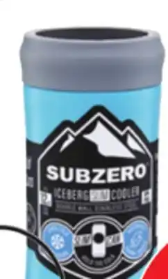 Ocean State Job Lot Sub Zero Slim Can Koozie offer