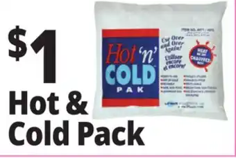 Ocean State Job Lot Hot & Cold Pack offer