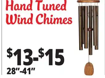 Ocean State Job Lot Hand Tuned Wind Chimes 28-41 offer