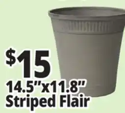 Ocean State Job Lot 14.5x11.8 Striped Flair offer