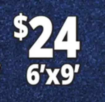 Ocean State Job Lot Indoor/Outdoor 6'x9' Plush Carpet offer