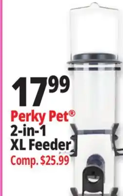 Ocean State Job Lot Perky-Pet 2-In-1 XL Bird Feeder offer