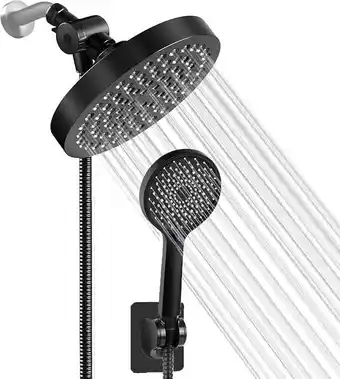 Walmart DnxnIaIfy Shower Head, High Pressure Rainfall Shower Head, Handheld Shower Head Combo with 60'' Hose offer