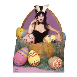 Walmart Advanced Graphics 5289 48 x 37 in. Life-Size Elvira Easter Cardboard Cutout offer