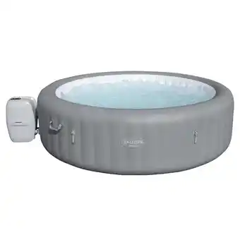 Walmart SaluSpa Grenada AirJet Inflatable Circle Hot Tub Spa 6-8 Person with Pump #P09146 offer