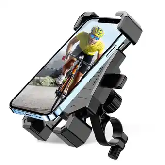 Walmart GEVSYUE Universal Bike Phone Mount, 360 Adjustable, One-hand Operation for Effortless Cycling offer