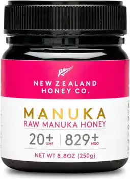 Walmart New Zealand Honey Co. Raw Manuka Honey UMF 20+ | MGO 829+ 8.8 oz offer
