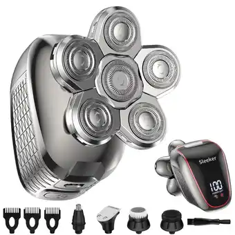 Walmart Prozing Head Shaver for Bald Men, Electric Razor with Detachable Head, Electric Shaver Gift for Him offer