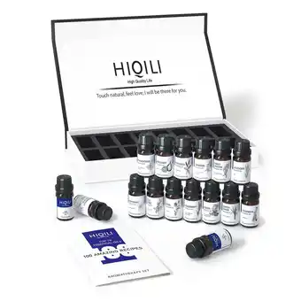 Walmart HIQILI Essential Oils Set,16PCS*10ML Pure Plant Oil for Diffuser, Humidifier, Massage, Skin,Gifts offer