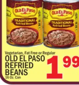 C Town OLD EL PASO REFRIED BEANS offer
