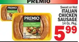C Town ITALIAN CHICKEN SAUSAGE offer
