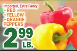 C Town RED, YELLOW, ORANGE PEPPERS offer