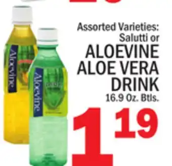 C Town ALOEVINE ALOE VERA DRINK offer