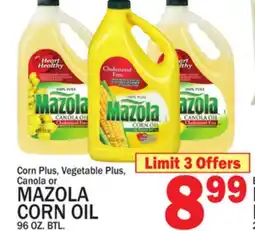 C Town MAZOLA CORN OIL offer