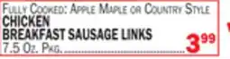 C Town CHICKEN BREAKFAST SAUSAGE LINKS offer
