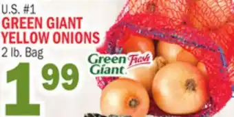 C Town GREEN GIANT YELLOW ONIONS offer