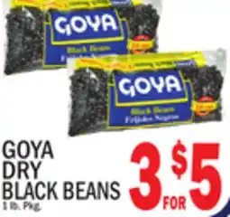 C Town GOYA DRY BLACK BEANS offer