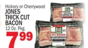 C Town JONES THICK CUT BACON offer