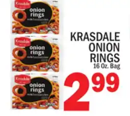 C Town KRASDALE ONION RINGS offer