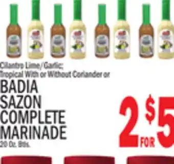 C Town BADIA SAZON COMPLETE MARINADE offer