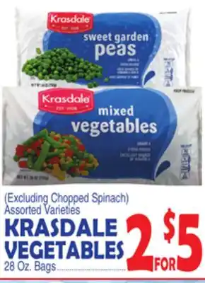 Bravo Supermarkets KRASDALE VEGETABLES offer