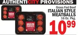 Bravo Supermarkets ITALIAN STYLE MEATBALLS offer