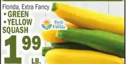 Bravo Supermarkets GREEN YELLOW SQUASH offer