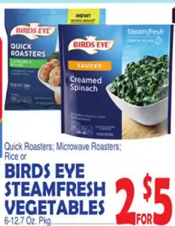 Bravo Supermarkets BIRDS EYE STEAMFRESH VEGETABLES offer