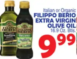 Bravo Supermarkets FILIPPO BERIO EXTRA VIRGIN OLIVE OIL offer