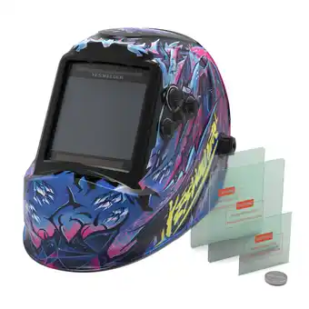 Walmart YesWelder Large View Auto Darkening Welding Helmet, 1 Piece offer