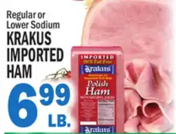 Bravo Supermarkets KRAKUS IMPORTED HAM offer