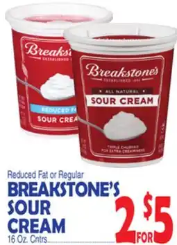 Bravo Supermarkets BREAKSTONE'S SOUR CREAM offer