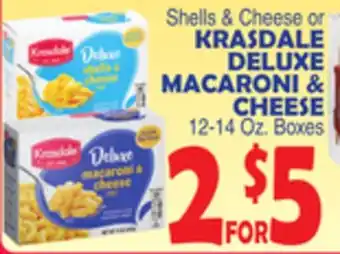Bravo Supermarkets KRASDALE DELUXE MACARONI & CHEESE offer