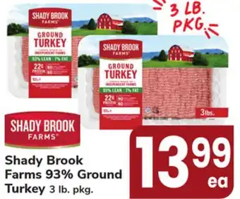 ACME Shady Brook Farms 93% Ground Turkey offer