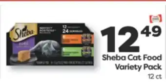 Weis Markets Sheba Cat Food Variety Pack offer