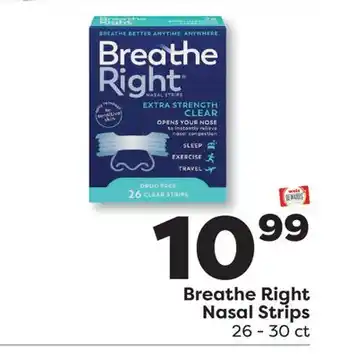 Weis Markets Breathe Right Nasal Strips offer