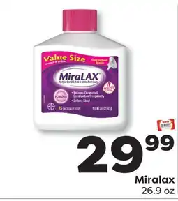 Weis Markets Miralax offer