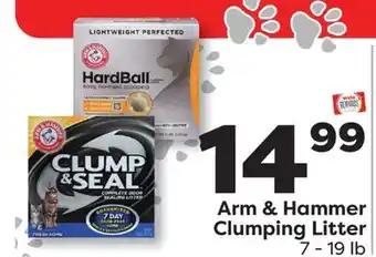 Weis Markets Arm & Hammer Clumping Litter offer